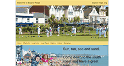 Desktop Screenshot of bognor-regis.org